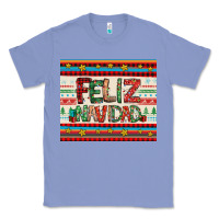 Colony Blue feliz navidad spanish christmas Classic Tee - Jasminsmagicworld