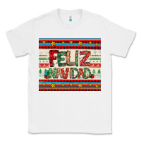 White feliz navidad spanish christmas Classic Tee - Jasminsmagicworld