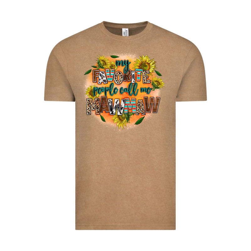 My Favorite People Call Me Mawmaw Vintage Tee by AdoDesignShop | Teevron