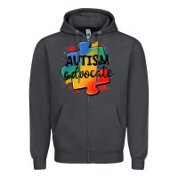 Smoke autism advocate Zipper Hoodie - MaliasSmallBusiness