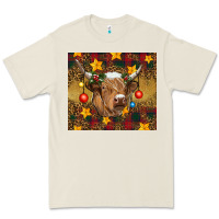 Bone Christmas cow Premium Tee - RanaPortraitStore