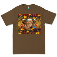Cacao Christmas cow Premium Tee - RanaPortraitStore