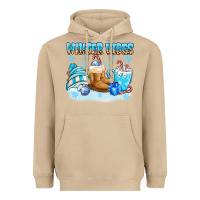 Mushroom winter vibes Heavyweight Hoodie - MaliasSmallBusiness