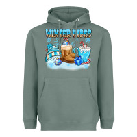 Sage winter vibes Heavyweight Hoodie - MaliasSmallBusiness