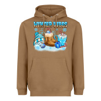 Toasted Coconut winter vibes Heavyweight Hoodie - MaliasSmallBusiness