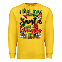 Lemon i am the reason santa has a naughty list Premium Sweatshirt - MaliasSmallBusiness