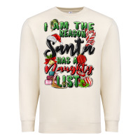 Sandshell i am the reason santa has a naughty list Premium Sweatshirt - MaliasSmallBusiness