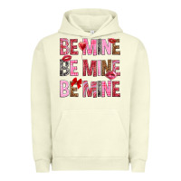 Pigment Pistachio Be mine be mine be mine Valentine's Day Urban Hoodie - HowdyJamesFarm