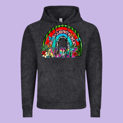 Aunt Vintage Hoodie Designed By Sublimationcraftshop