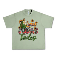Oil Green san judas tadeo sunflower Urban Heavy Tee - JahusDesignShop