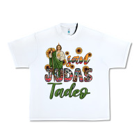 White san judas tadeo sunflower Urban Heavy Tee - JahusDesignShop