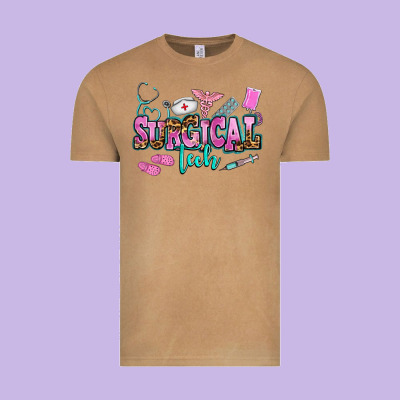 Surgical Tech Vintage Tee Designed By Adodesignshop