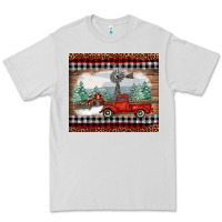 Dove Grey christmas farm and truck Premium Tee - RanaPortraitStore