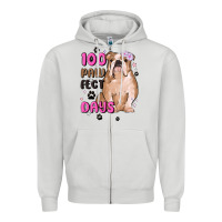 Dove Grey 100 days of school Zipper Hoodie - MaliasSmallBusiness