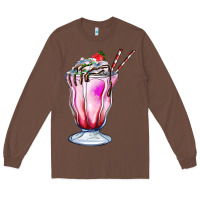 Chestnut milkshake Long Sleeve Tee - AdoDesignShop