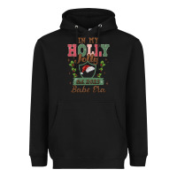 Black in my holly jolly babe era Heavyweight Hoodie - MaliasSmallBusiness