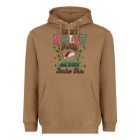 Toasted Coconut in my holly jolly babe era Heavyweight Hoodie - MaliasSmallBusiness