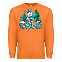 Carrot im so freaking cold snowman Premium Sweatshirt - MaliasSmallBusiness