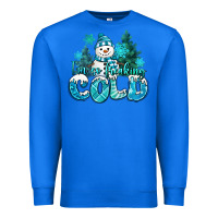 True Royal im so freaking cold snowman Premium Sweatshirt - MaliasSmallBusiness