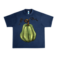 Navy gourd green pumpkin Urban Heavy Tee - BarkalooDesign
