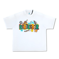 White bartender Urban Heavy Tee - AdoDesignShop