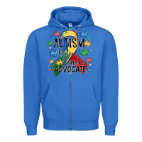 True Royal autism listen learn advocate Zipper Hoodie - MaliasSmallBusiness