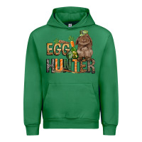 Emerald Egg hunter with rabbit Easter Day Urban Hoodie - HowdyJamesFarm