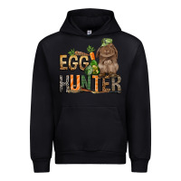 Foreset Green Egg hunter with rabbit Easter Day Urban Hoodie - HowdyJamesFarm