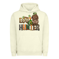 Pigment Pistachio Egg hunter with rabbit Easter Day Urban Hoodie - HowdyJamesFarm