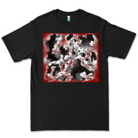 Black cowhide glitter tooled leather Premium Tee - RanaPortraitStore
