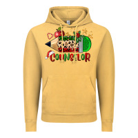 Vintage Mustard christmas counselor pencil Vintage Hoodie - FaDigitalArtStudio