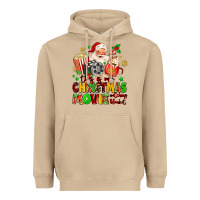 Mushroom this is my christmas movie watching blanket Heavyweight Hoodie - MaliasSmallBusiness
