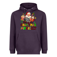 Plum this is my christmas movie watching blanket Heavyweight Hoodie - MaliasSmallBusiness