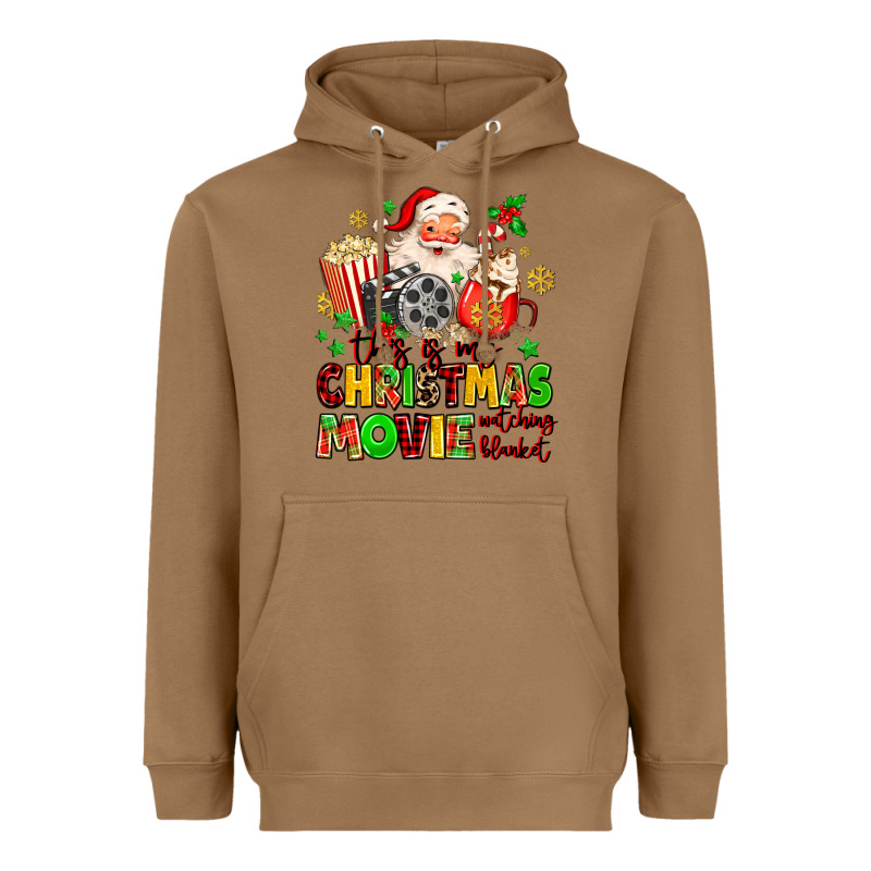 This Is My Christmas Movie Watching Blanket Heavyweight Hoodie by MaliasSmallBusiness | Teevron