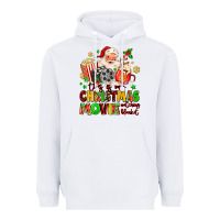 White this is my christmas movie watching blanket Heavyweight Hoodie - MaliasSmallBusiness