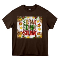 Chocolate Brown Stink stank stunk Heavy Core Tee - Artiststas