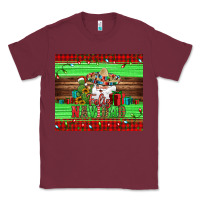 Burgundy feliz navidad spanish christmas santa tumbler Classic Tee - Jasminsmagicworld
