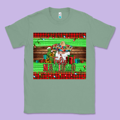 Feliz Navidad Spanish Christmas Santa Tumbler Classic Tee Designed By Jasminsmagicworld