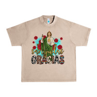 French Oak san judas gracias Urban Heavy Tee - JahusDesignShop