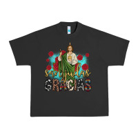 Pigment Black san judas gracias Urban Heavy Tee - JahusDesignShop