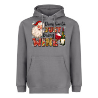 Storm dear santa just bring wine Heavyweight Hoodie - MaliasSmallBusiness