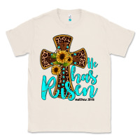 Natural he has risen Classic Tee - JahusDesignShop