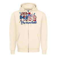 Sandshell little miss firecracker Zipper Hoodie - MaliasSmallBusiness
