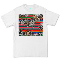 White cowhide leopard serape Premium Tee - RanaPortraitStore