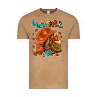 Happy Fall Y'all  Cowgirl Vintage Tee | Teevron
