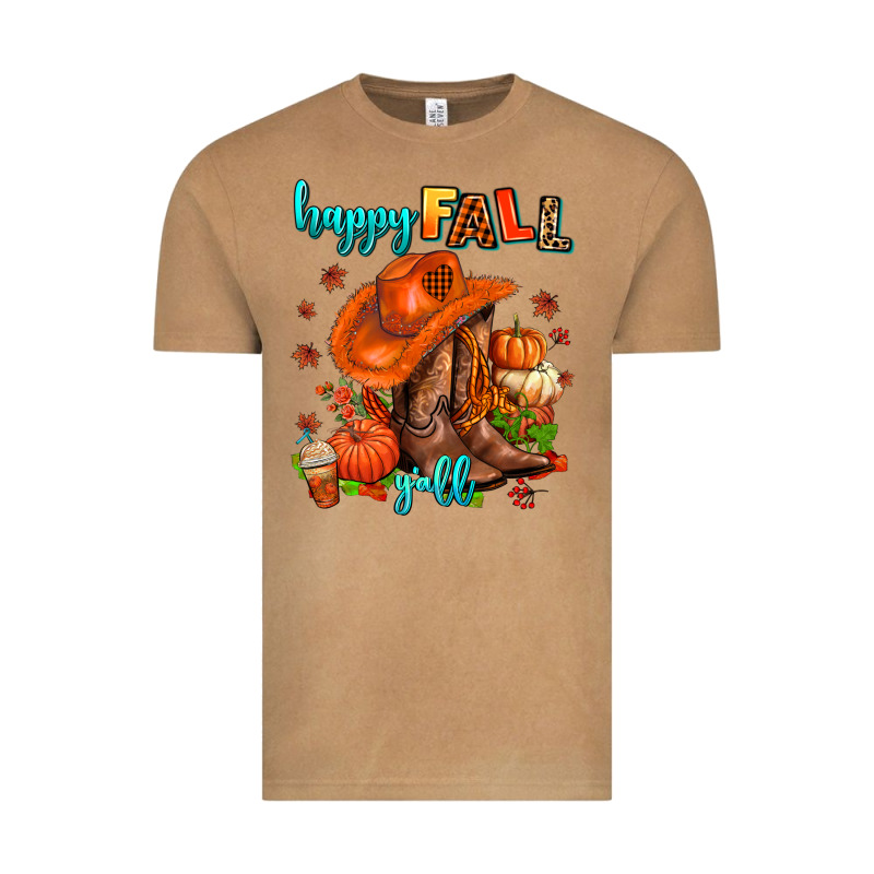 Happy Fall Y'all  Cowgirl Vintage Tee by AdoDesignShop | Teevron