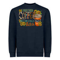 Navy coffee Heavyweight Sweatshirt - RacoonDesign