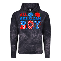Cloud Black All American boy Vintage Hoodie - Neo Western