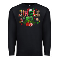 Black jingle balls Premium Sweatshirt - MaliasSmallBusiness