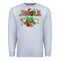 Heather Grey jingle balls Premium Sweatshirt - MaliasSmallBusiness